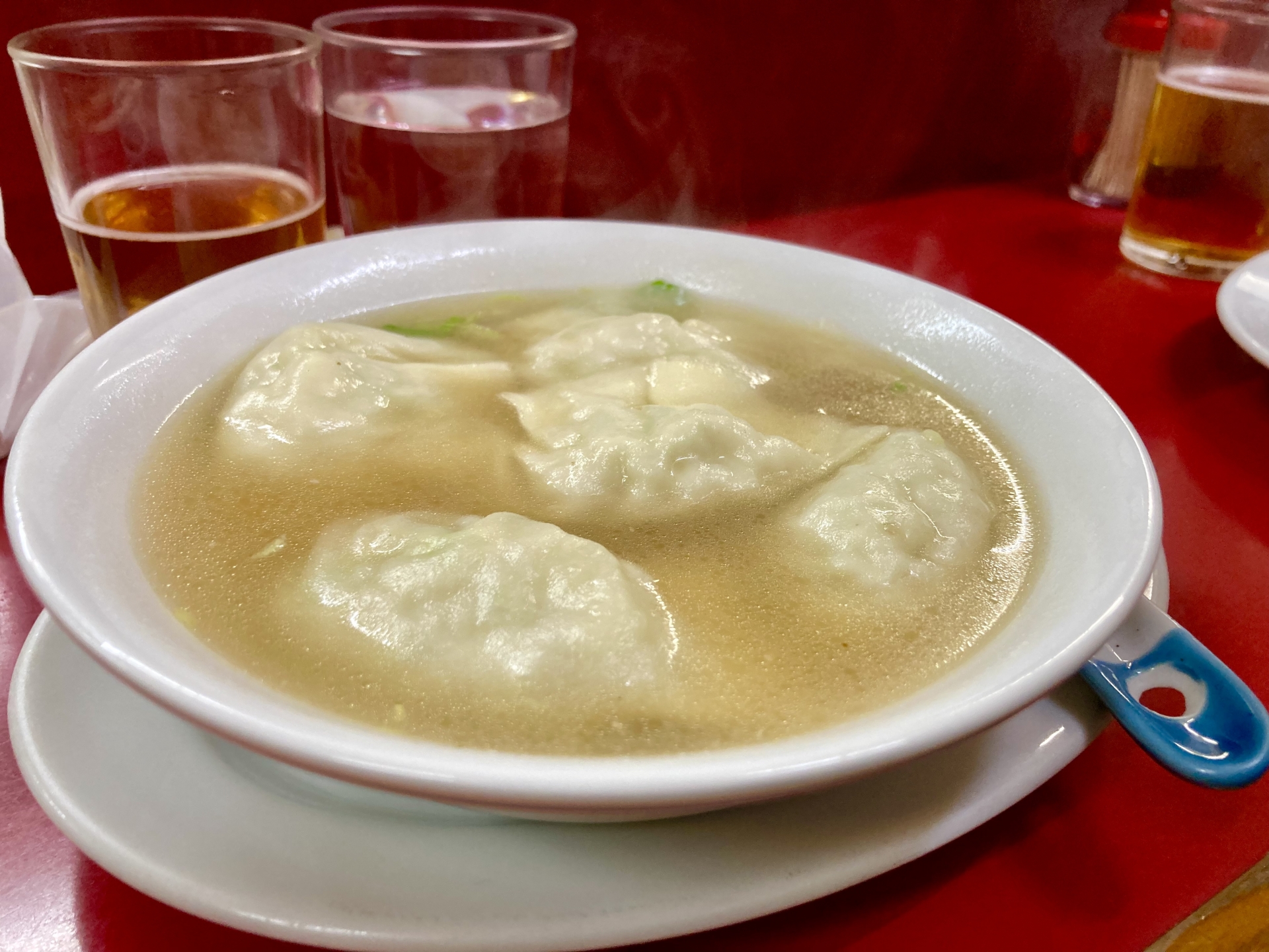 おいしそうな水餃子